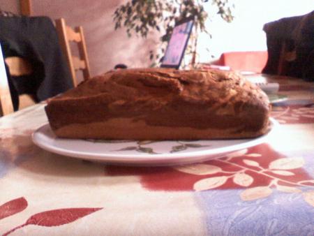 et le gateau fait par l�a