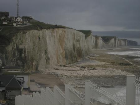 promenade a ault temp pourris mais super vue