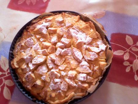 ma tarte normande trop bonne lol