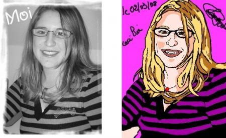 cecilia la fille d'une collegue