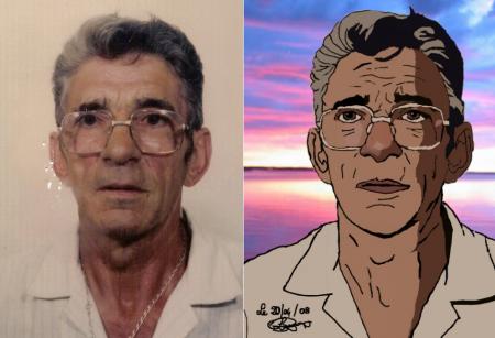 le papa de didier qui est parmis les anges !!