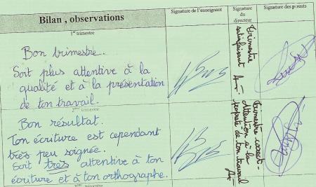 CONTINUE COMME CA ma l�a baisse po les bras