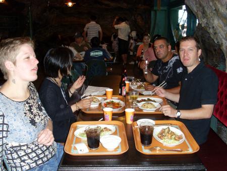 premier repas au japon