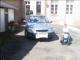 vla la voiture de mon zhomme