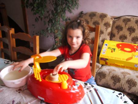 lea est un cadeau du papa noel